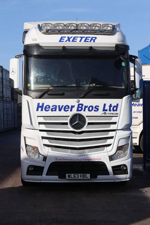 Heaver Bros Ltd Exeter yard with self storage units
