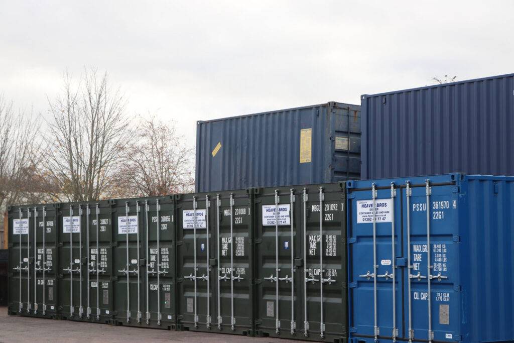 Shipping Container Hire Devon Heaver Brothers